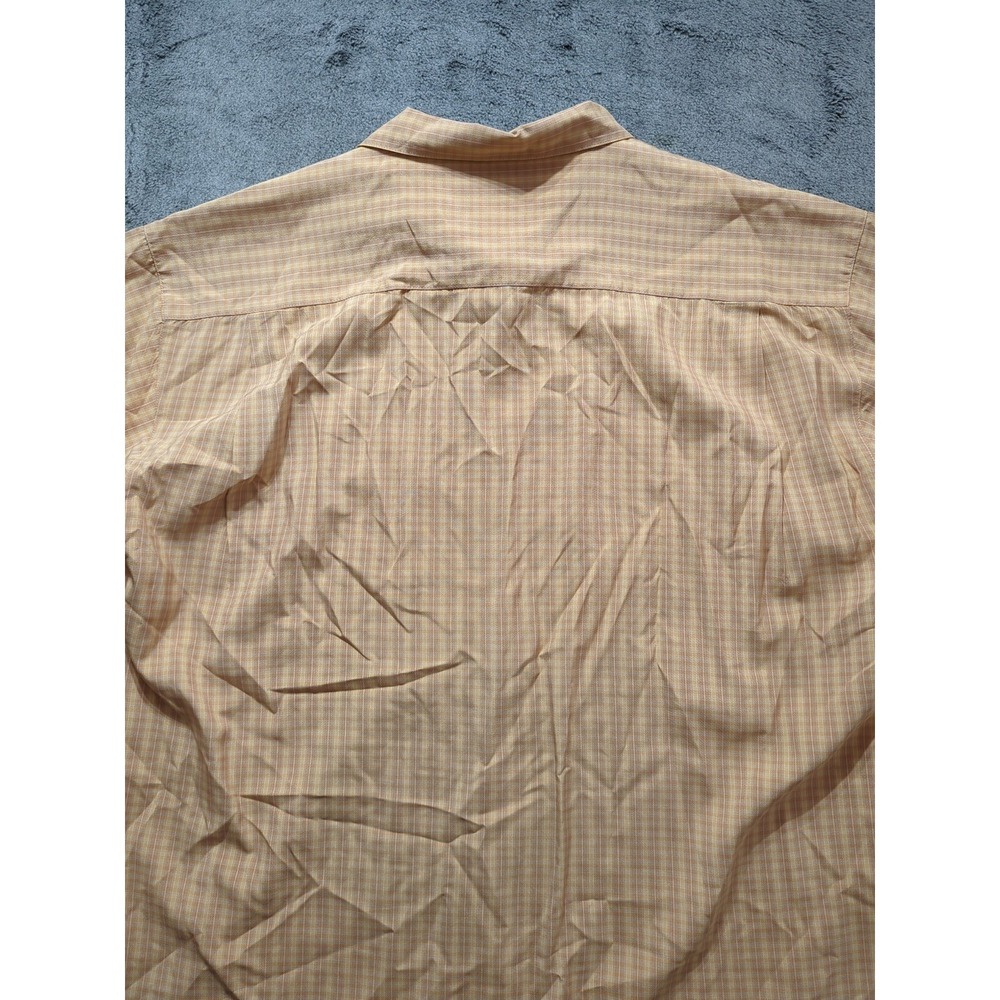 Tommy Bahama Short Sleeve Button Up Hawaiian Shirt Men's Size XL Orange - Picture 8 of 9